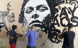 Obra Vhils en Sevilla