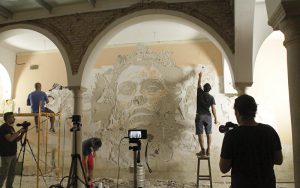 Obra Vhils en Sevilla