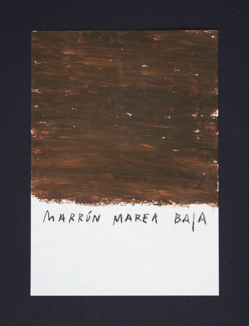 Paco Pérez Valencia. Marrón marea baja