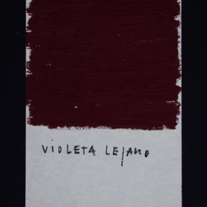 Paco Pérez Valencia. Violeta lejano