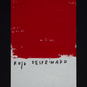 Paco Pérez Valencia. Rojo despeinado