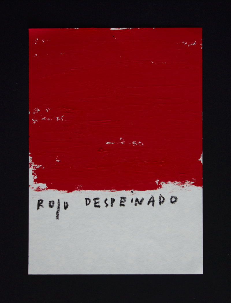 Paco Pérez Valencia. Rojo despeinado