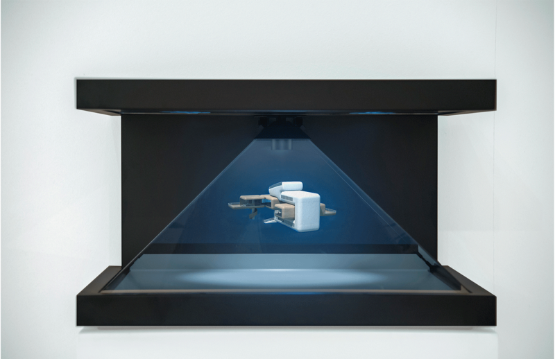 Dionisio González. Holograma Casa Madeleine