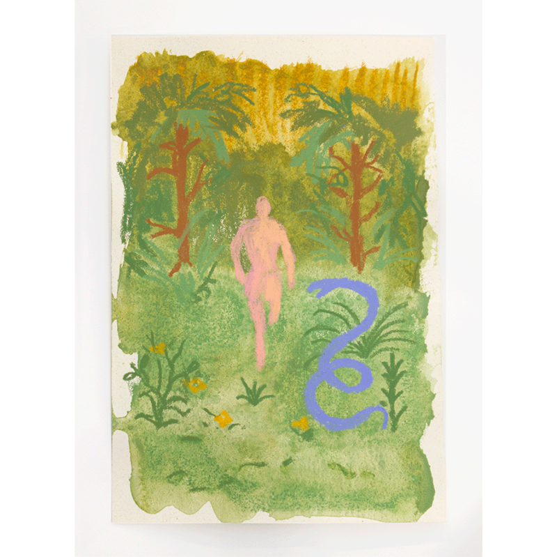 Agus Díaz Vázquez. En un bosque